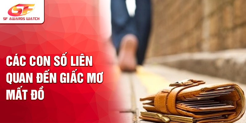 Các con số liên quan đến giấc mơ mất đồ